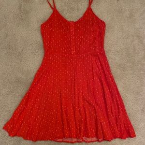 So Red summer dress